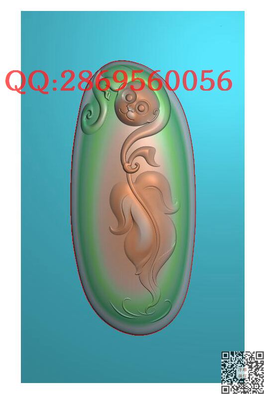 猴子 树叶_玉雕仿古挂件花件牌子46牌木雕图牙雕图46牌精雕图浮雕图